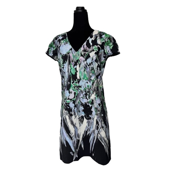 Milly Chloe Floral Short Sleeve Dress - Picture 2 of 9